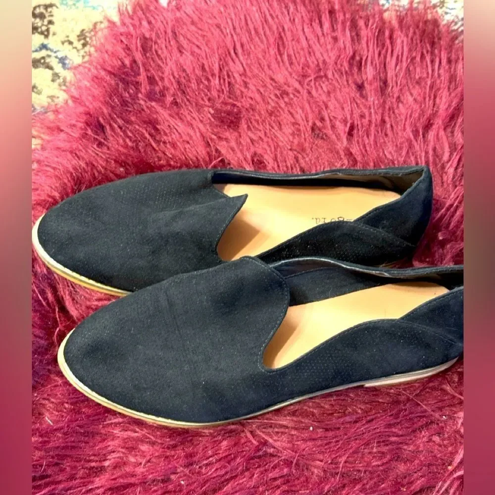 Indigord. Black Slip-On Women's Shoes Sz‎ 8